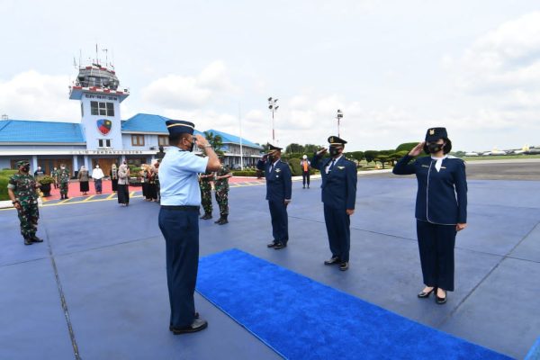 Pererat Persahabatan dan Kerjasama Angkatan Udara, Kasau Melaksanakan Introductory Visit Kepada Chief of the Republic of Singapore Air Force