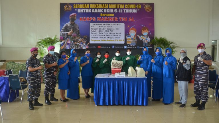 Jalasenastri Cabang-2 PG Kormar Dukung Vaksinasi Anak-anak