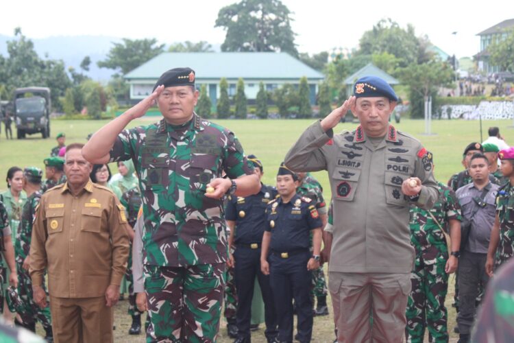 Panglima TNI Dan Kapolri Ingatkan "Jangan Pernah Ragu Lindungi Masyarakat Serta Lakukan Tindakan Tegas Dan Terukur"