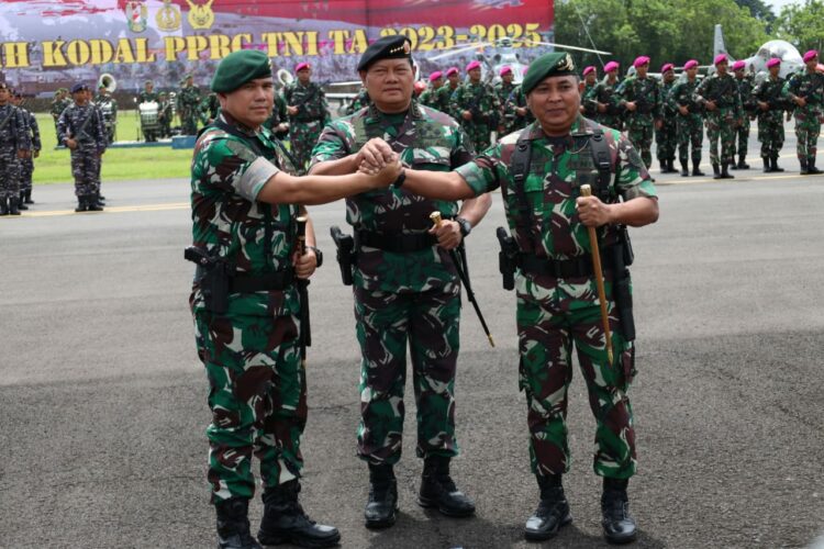 Dankormar Hadiri Alih Kodal PPRC TNI TA. 2023 – 2025