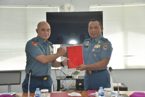 Jelang Sertijab, Inspektur Korps Marinir Laksanakan Memorandum