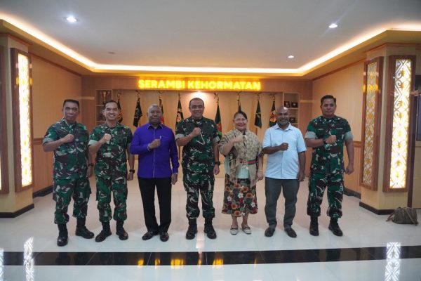 Minta Dukungan Pengamanan, Ketua Panitia HUT Pekabaran Injil 169 Datangi Pangdam Kasuari