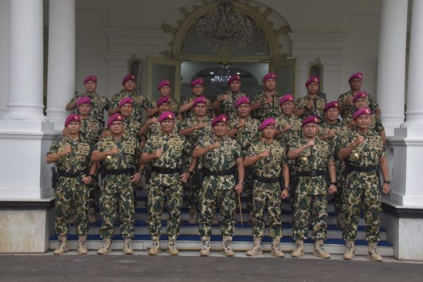 Tiga Jabatan Strategis Korps Marinir Diserahterimakan