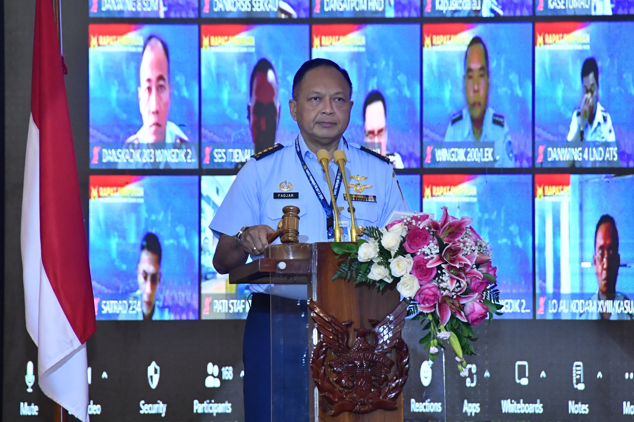 Pertemuan Tahunan Airmen Berakhir: Kasau Tutup Rapat Pimpinan TNI AU 2024