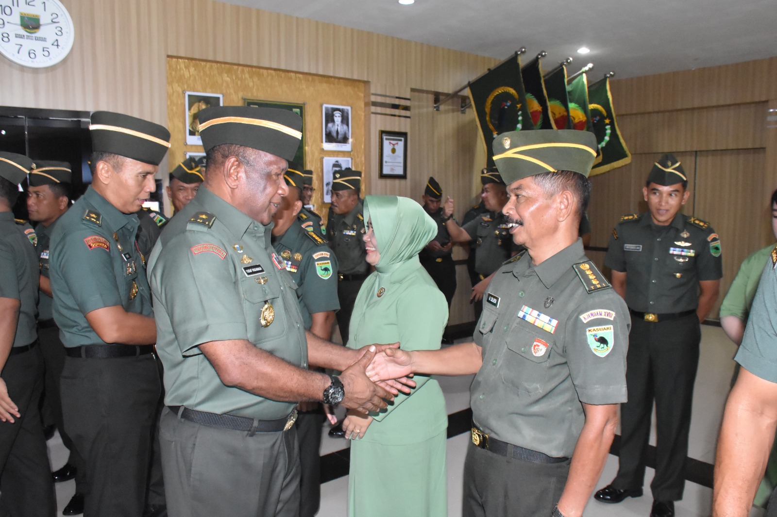 Pangdam Kasuari Ucapkan Selamat Dan Bangga Kepada 269 Prajurit Kodam Yang Naik Pangkat