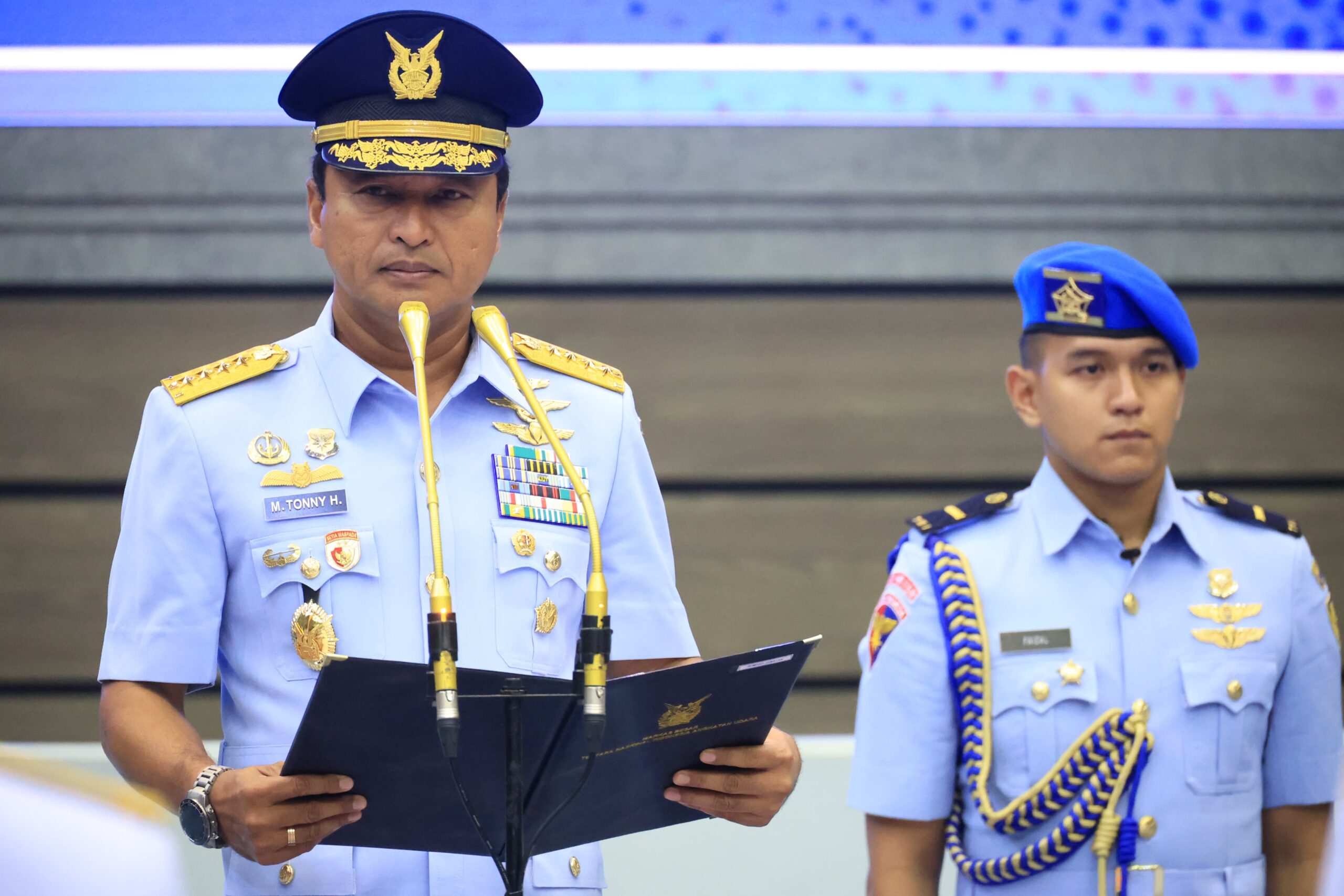 Kasau Pimpin Sertijab Delapan Pejabat Utama TNI AU