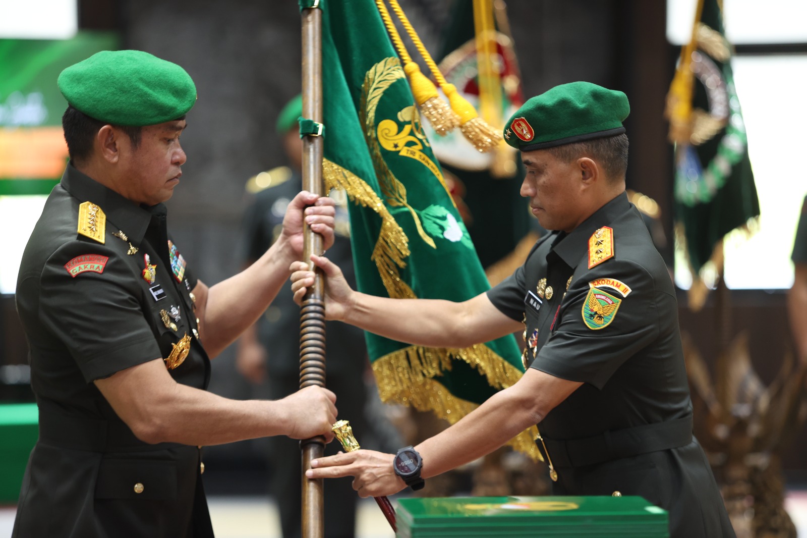 Kasad Terima Penyerahan Jabatan Ka RSPAD dan Pimpin Sertijab 7 Jabatan Strategis TNI AD