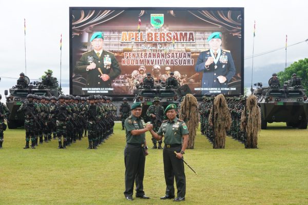 Terima Tugas Sebagai Pangdam Kasuari, Mayjen Haryanto Komitmen Lanjutkan Program Yang Sudah Dirintis