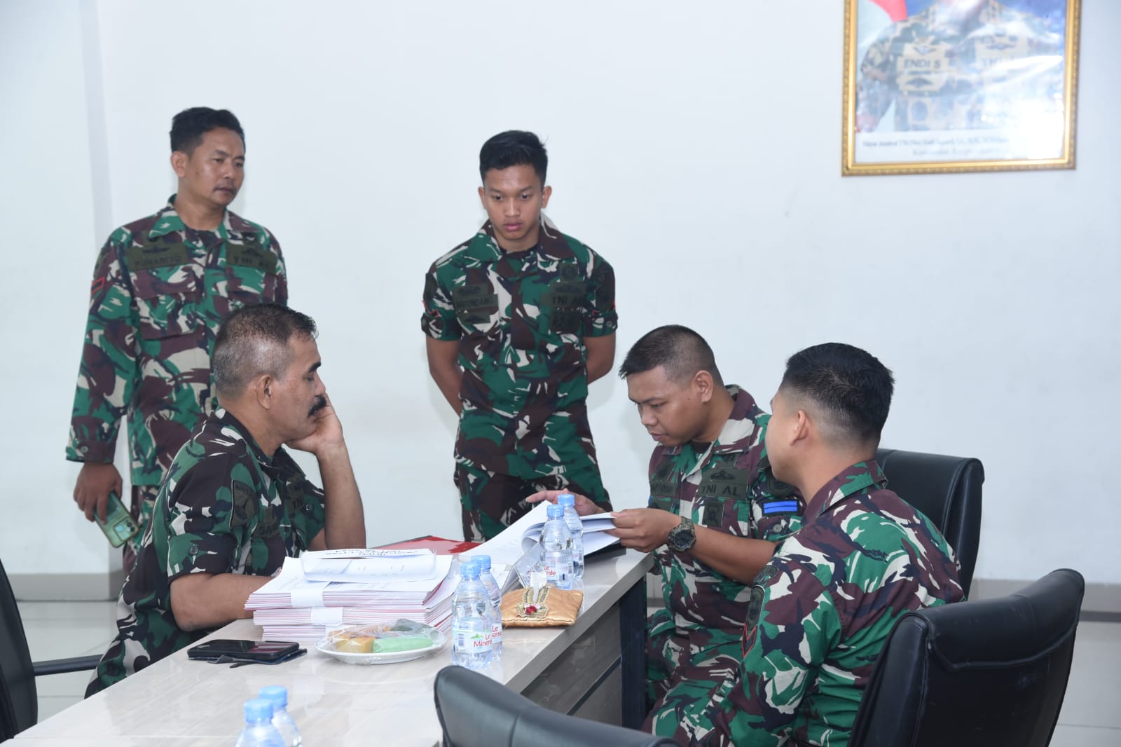 Tim Wasrik Itkormar Laksanakan Audit Kinerja Di Mako Resimen Artileri Marinir