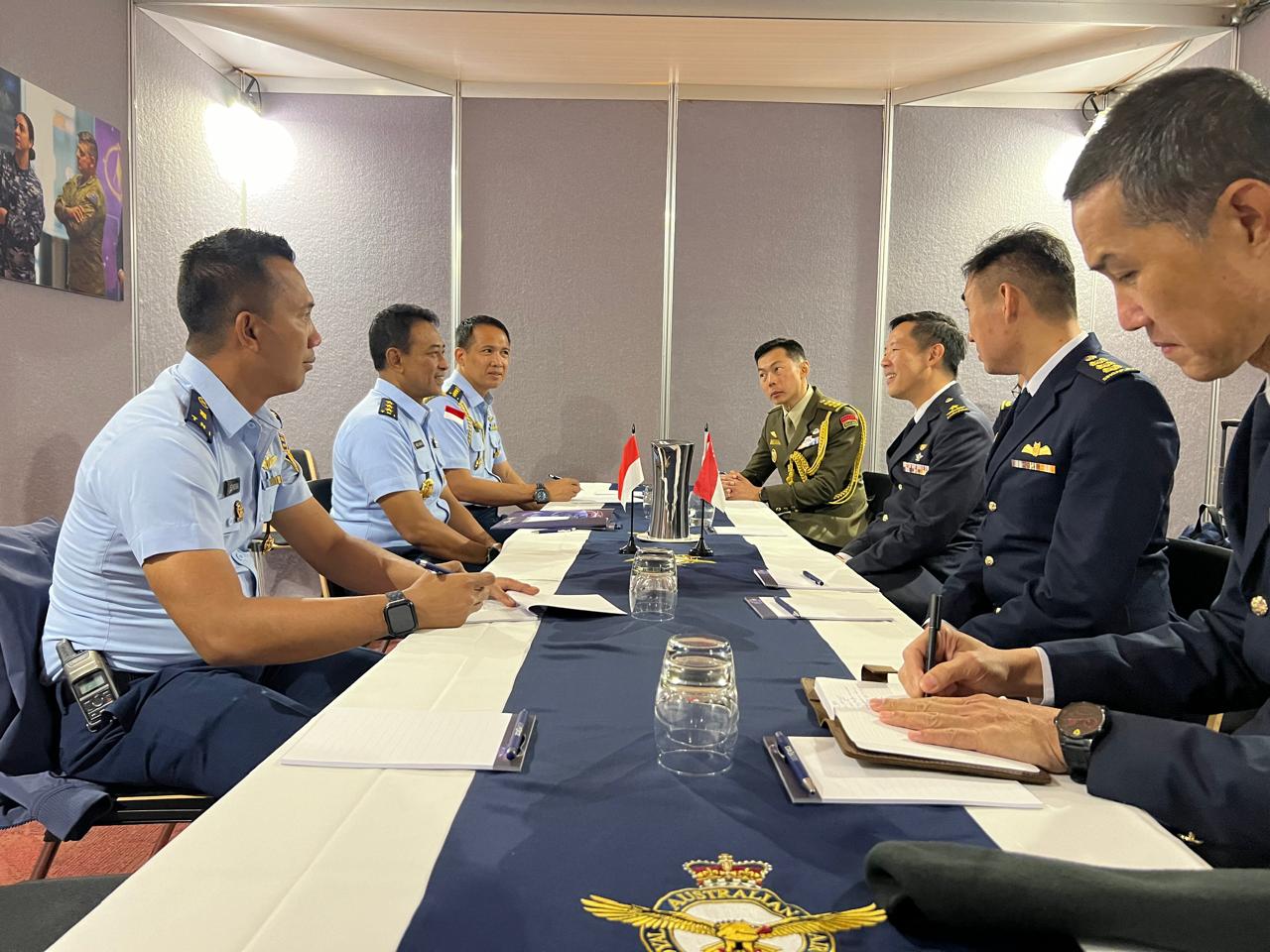 Wakasau Laksanakan Pertemuan dengan Sejumlah Pemimpin Angkatan Udara Dunia