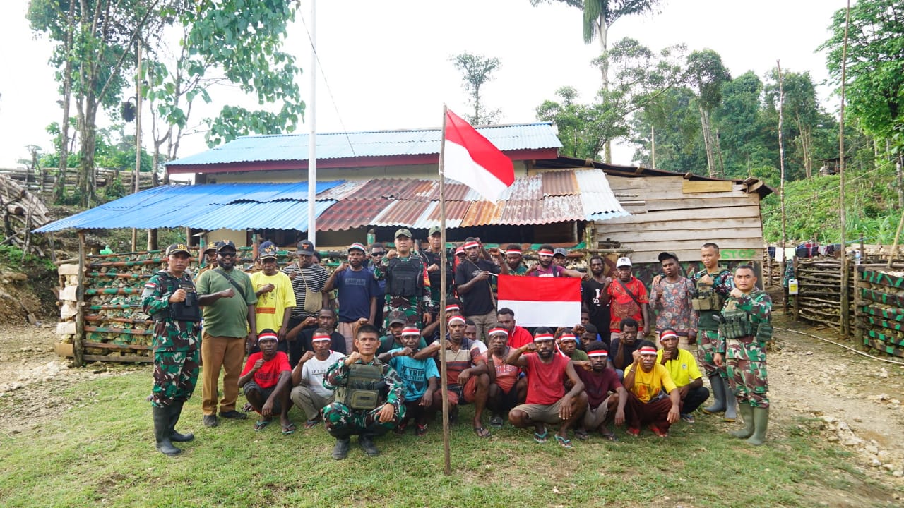 29 Orang Eks OPM Berikrar Setia Kepada NKRI.