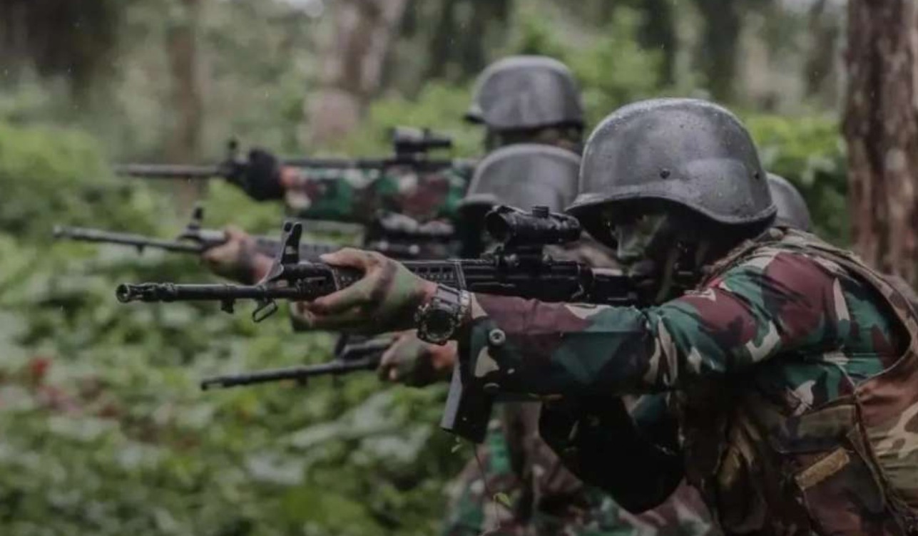 OPM Teror Distrik Sinak, Koops TNI Habema Berhasil Atasi Dan Tembak Anggota OPM