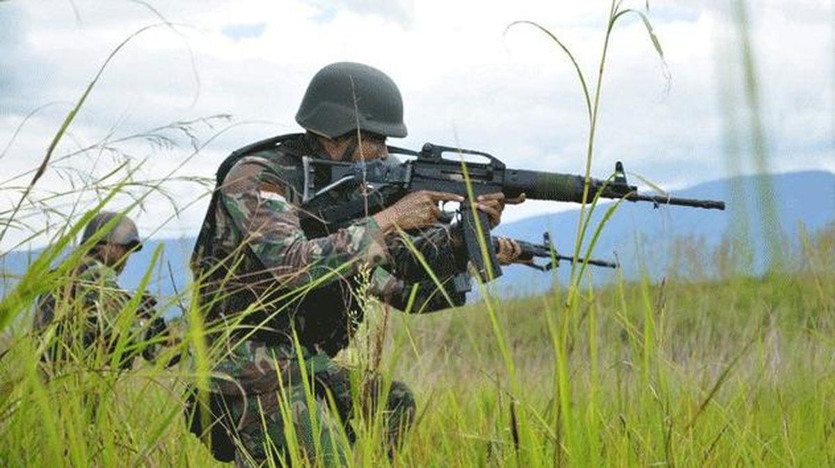OPM Terus Ancam Distrik Sugapa, TNI Beraksi dan Berhasil Tembak Anggota OPM