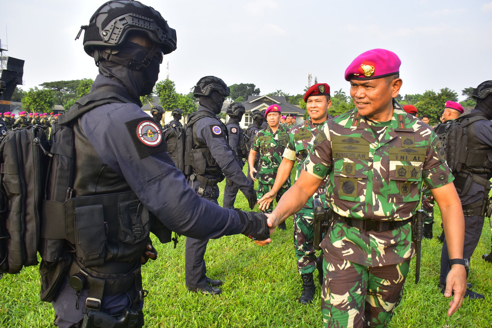 Kursus Penanggulangan Teror Aspek Laut Denjaka TNI AL Resmi Ditutup