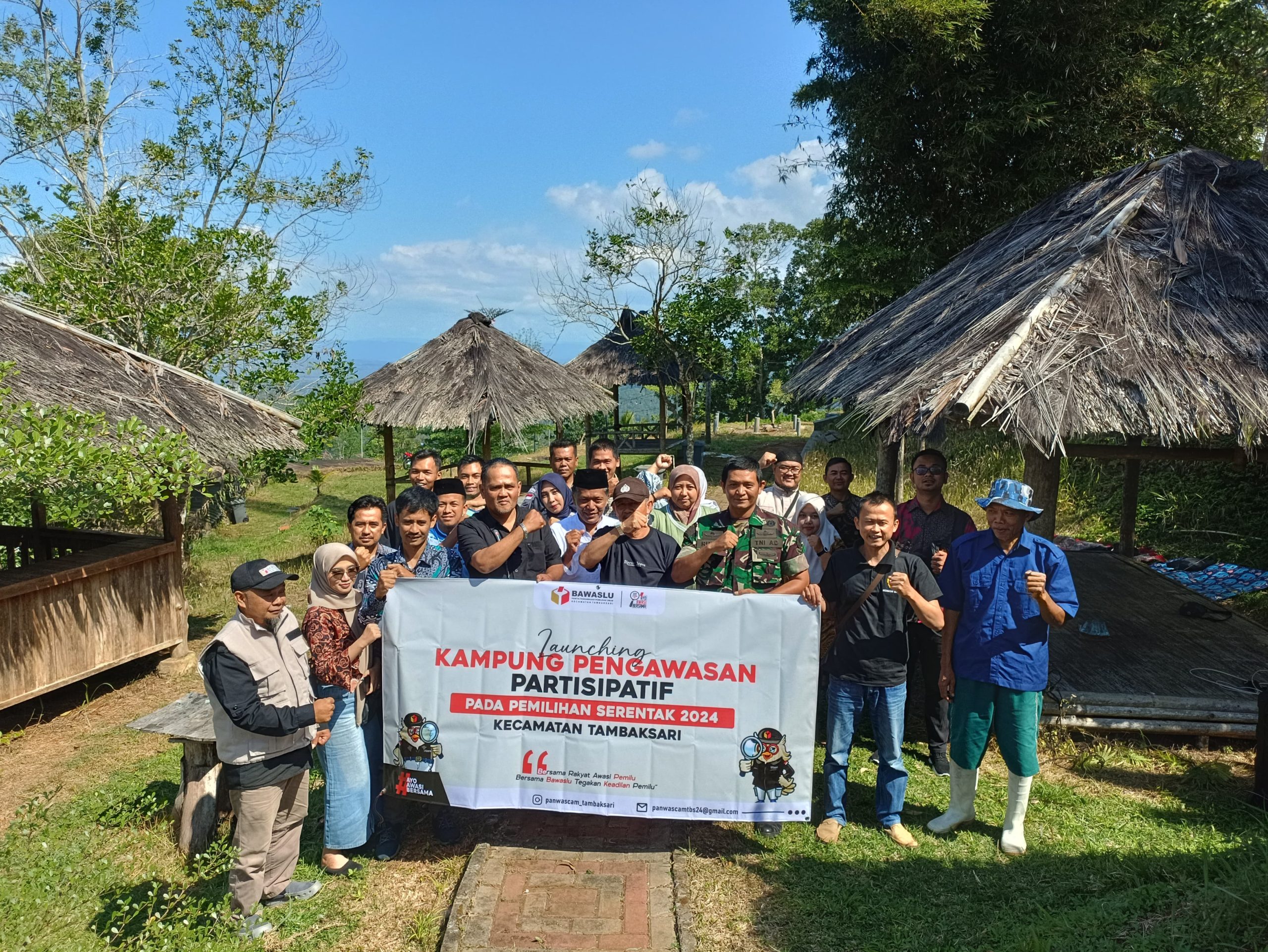 Panwascam Tambaksari Gelar Giat Launching Kampung Pengawasan Partisipatif Bersama Warga Kampung Desa Mekarsari