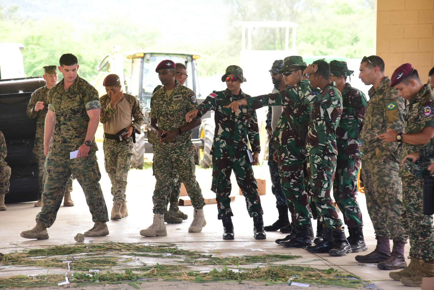 Korps Marinir TNI AL Laksanakan TFG Dalam Puncak Latma Multilateral Rimpac 2024