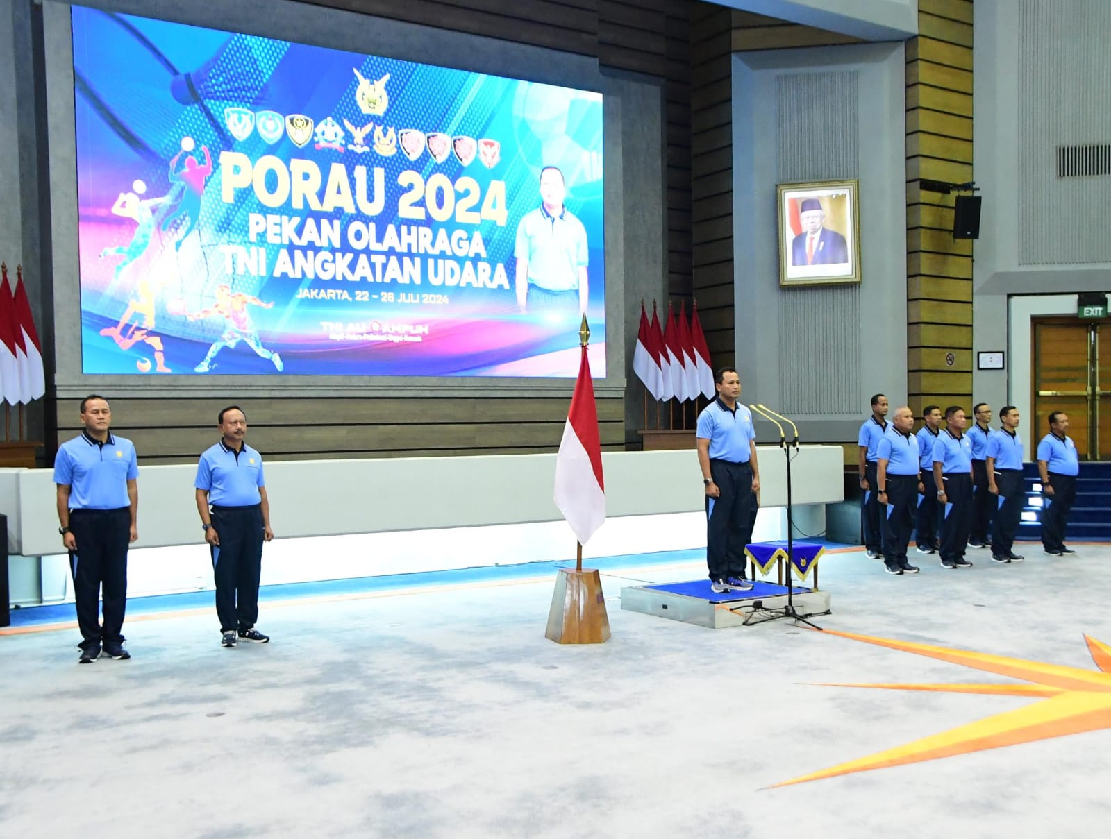 Kasau Buka Pekan Olahraga TNI Angkatan Udara 2024