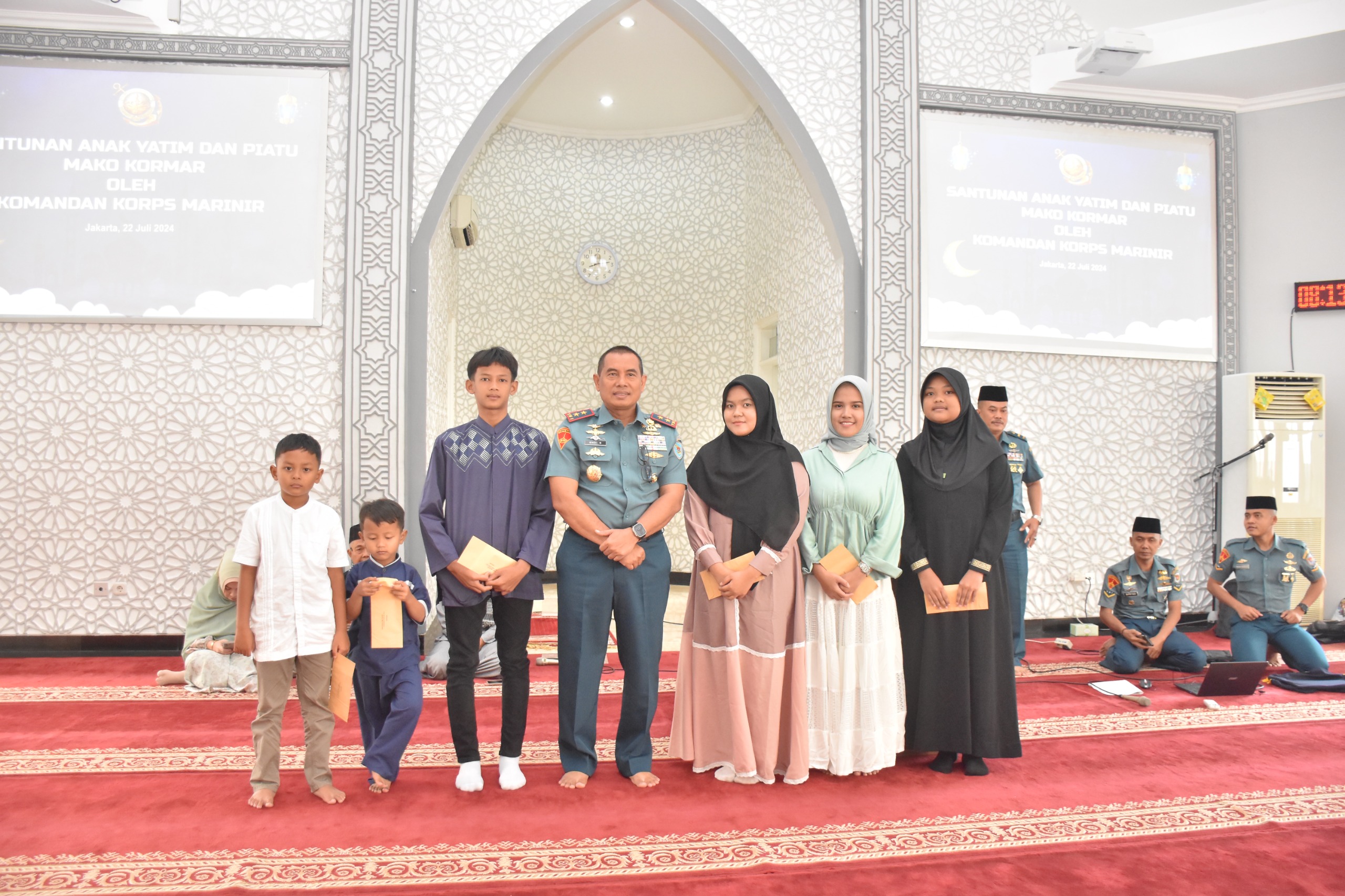 Dankormar Gelar Acara Kajian Tematik Al-Quran Dan Beri Santunan Kepada Anak Yatim Dan Piatu