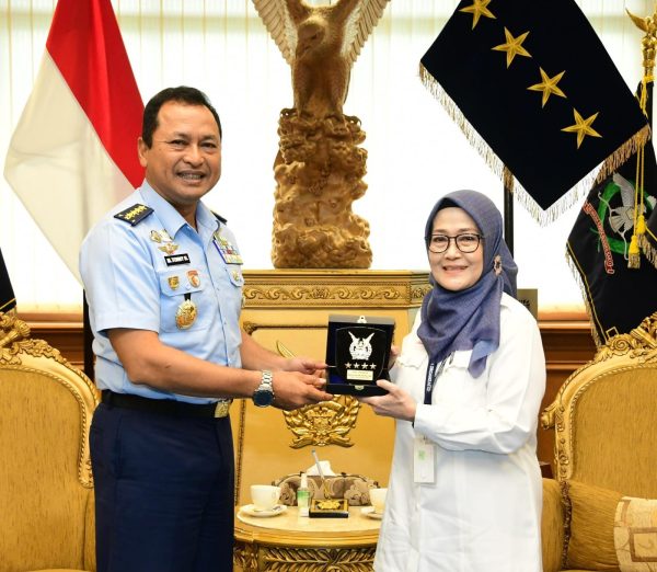 Kasau Terima Audiensi Dirut AirNav Indonesia