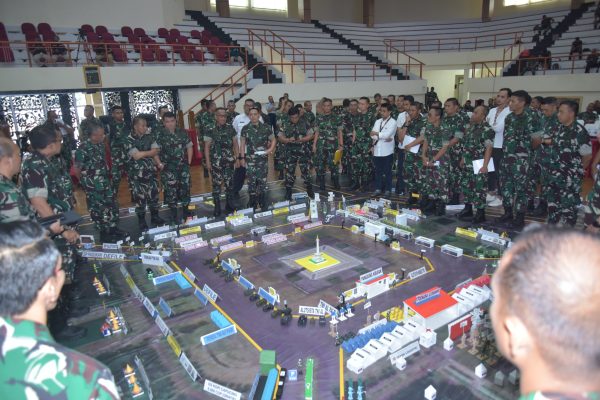 Asops Dankormar Ikuti TFG Dalam Rangka HUT Ke-79 TNI Tahun 2024