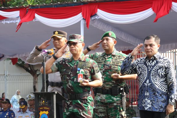 Danlanud Adi Soemarmo Pimpin Apel Gelar Pasukan Pengamanan Peparnas Ke XVII Tahun 2024