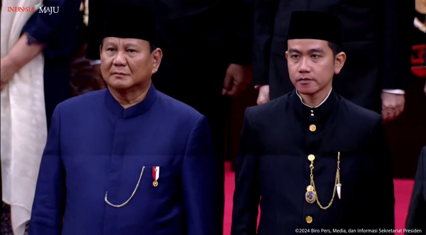 Usai Ucapkan Sumpah, Prabowo-Gibran Resmi Menjadi Presiden Dan Wakil Presiden Republik Indonesia