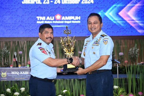 Kasau Resmi Menutup MTQ dan MHQ TNI AU Tahun 2024, Kopasgat Raih Juara Umum