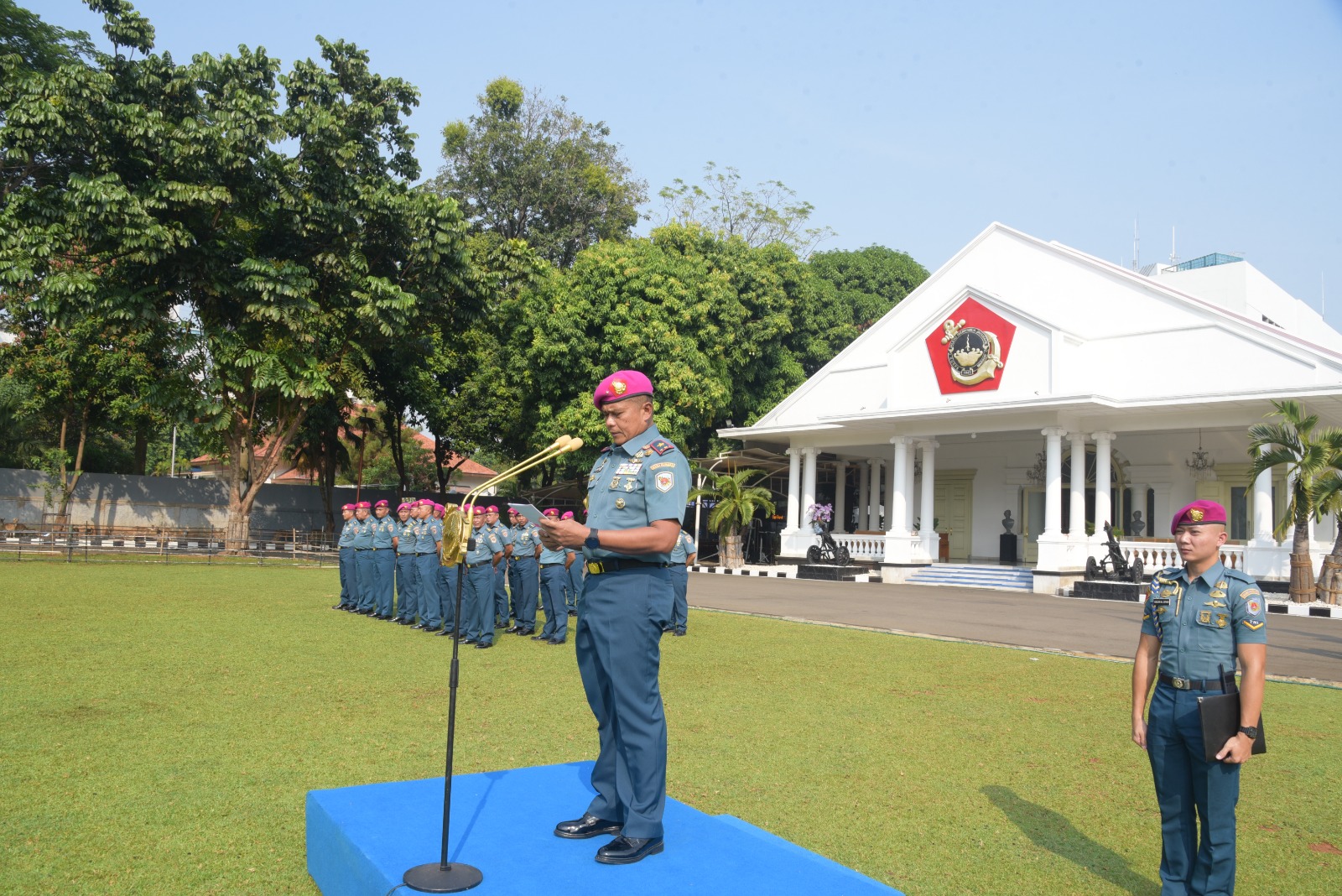 Korps Marinir Peringati Hari Sumpah Pemuda Tahun 2024