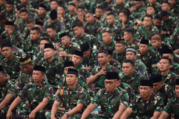 Korps Marinir Gelar Sholawat Dan Doa Lintas Agama Menyongsong Hut Ke-79 Korps Marinir