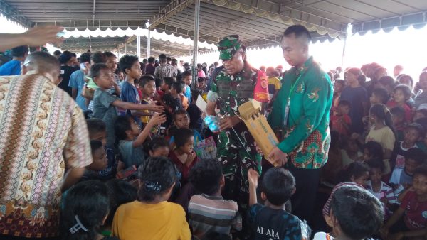 TNI AD Kerahkan Ratusan Personel Bantu Penanganan Erupsi Gunung Lewotobi