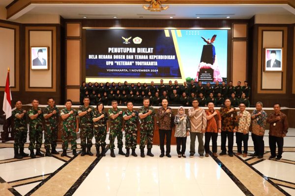 Bangun Jiwa Disiplin dan Tangguh, 46 Civitas Akademika UPN Yogyakarta Ikuti Diklat Bela Negara di AAU