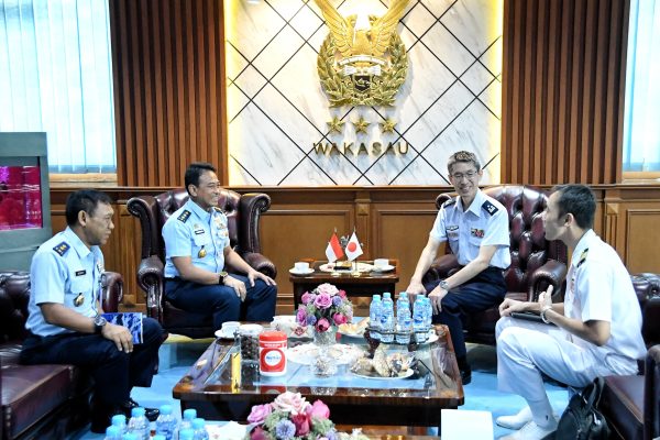 Wakasau Terima Kunjungan Kehormatan Delegasi Japan Air Self-Defense Force