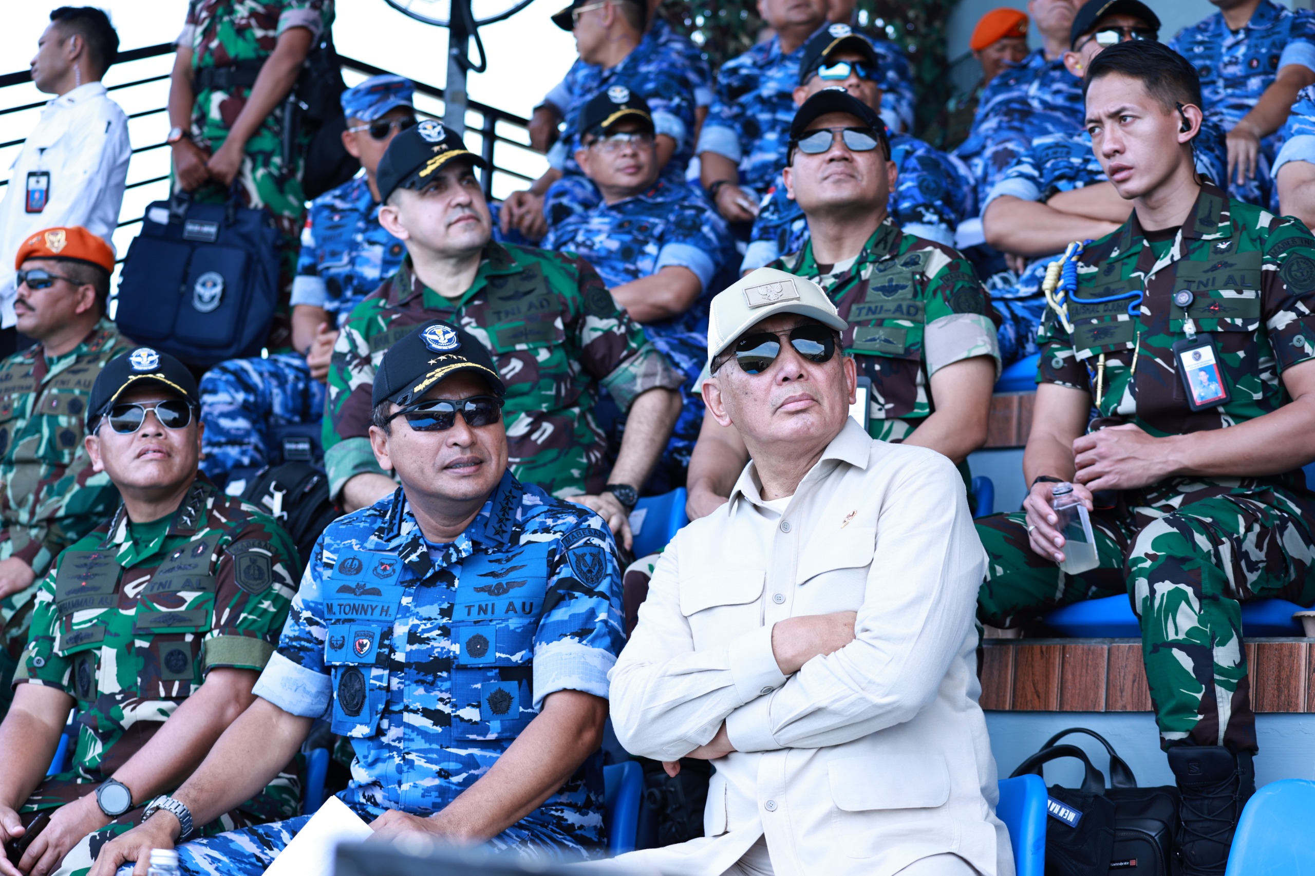 Kasau Tinjau Fire Power Demo Latihan Angkasa Yudha 2024