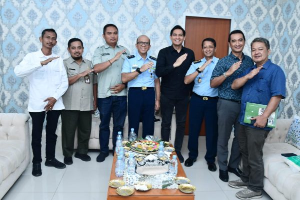 Aspotdirga Kasau Terima Kunjungan Kementerian Pertanian RI