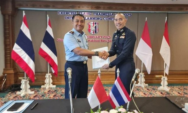 Persiapkan Latma Elang Thainesia XX/2025, TNI AU dan RTAF Gelar Initial Planning Conference