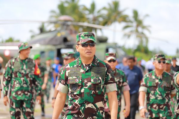 Kasau Tinjau Kesiapan Infrastruktur dan Masterplan Detasemen Wanam TNI AU