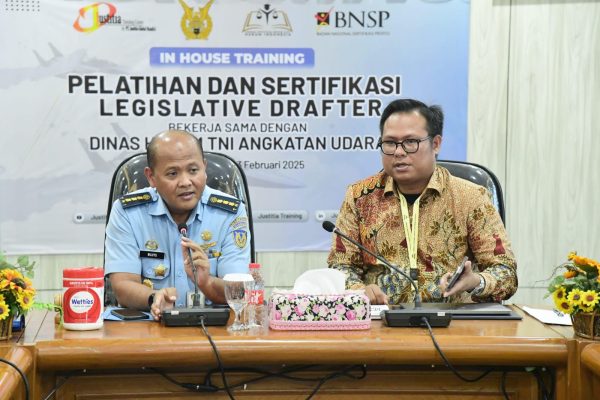 TNI AU Perkuat Kapasitas Perwira Hukum dalam Penyusunan Regulasi Legislatif