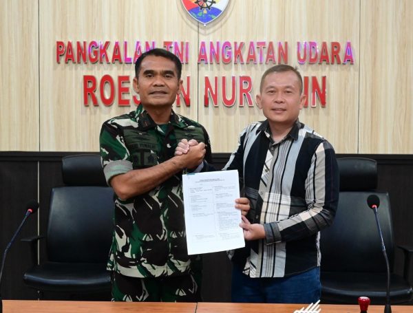 Lanud Roesmin Nurjadin Gelar Rapat Koordinasi Bahas Pembangunan SPPG untuk Dukung Program MBG