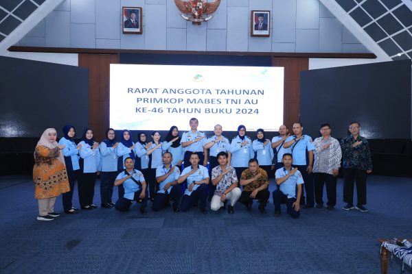 RAT Primkop Mabesau Ke-46 Tahun Buku 2024, Aspers Kasau: Evaluasi dan Transparansi Kunci Keberhasilan Koperasi