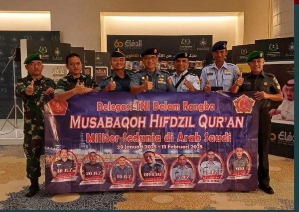 Prajurit TNI AU Berhasil Masuk Ajang Musabaqoh Hifdzil Qur’an (MHQ) Internasional ke-X
