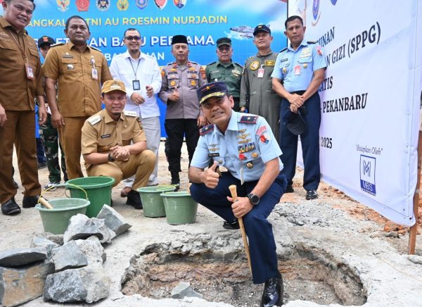 Lanud Roesmin Nurjadin Bangun SPPG, Wujudkan TNI AU AMPUH dalam Pengabdian untuk Pemenuhan Gizi Anak Bangsa
