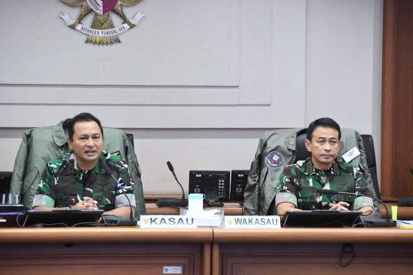 TNI AU AMPUH: Kasau Pimpin Rapat Strategis, Kembangkan Organisasi dan Modernisasi Alpalhankam untuk Pertahanan Udara yang Lebih Kuat