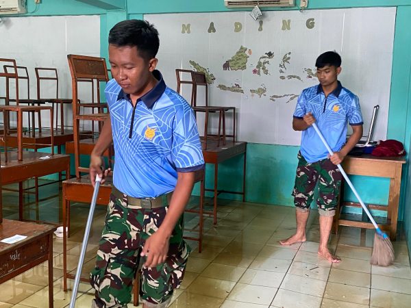 TNI AU AMPUH Bergerak Cepat, Bantu Pemulihan Pascabanjir