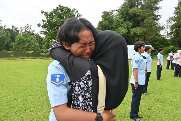 TNI AU AMPUH: Momen Haru Warnai Pertemuan Orang Tua dengan Prasis Semaba PK Wanita TNI AU A-54