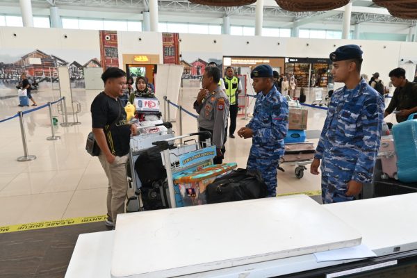 TNI AU AMPUH Siaga Mudik, Posko Terpadu Didirikan di Bandara Syamsudin Noor