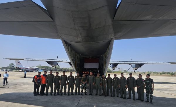 Pesawat TNI AU Tiba di Myanmar, Bawa Tim Aju dan Bantuan Kemanusiaan