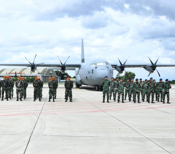 TNI AU Kerahkan Pesawat Hercules Kirim Bantuan Kemanusiaan ke Myanmar