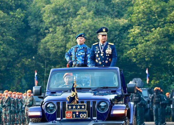 Mabesau Gelar Upacara Peringatan HUT Ke-79 TNI Angkatan Udara
