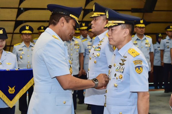 Kasau Pimpin Sertijab Tiga Jabatan Strategis, Perkuat Estafet Kepemimpinan TNI AU AMPUH