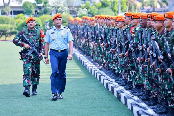 Kasau Sambut Purna Tugas Satgas Pamtas RI-PNG Yonko 461 Kopasgat